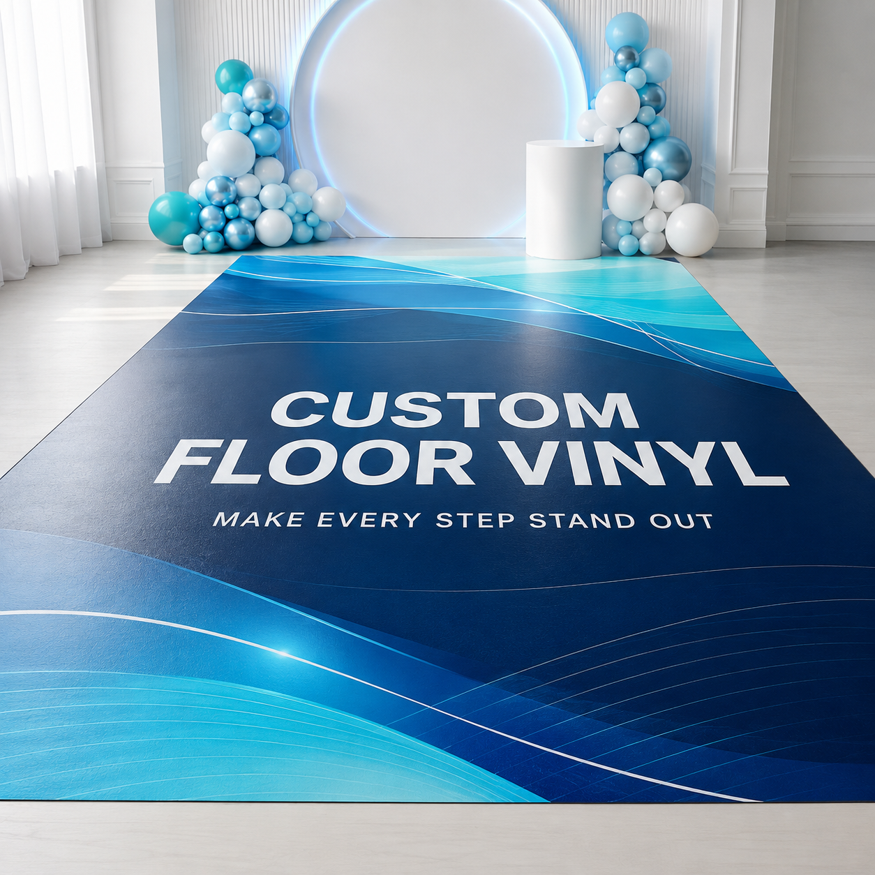 Floor Graphic Vinyl Banner