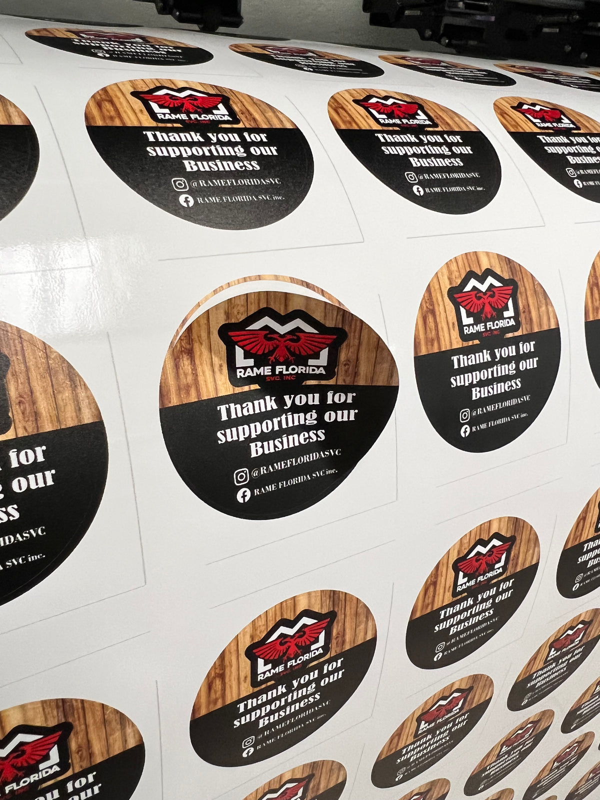 Stickers Spot UV - Next Level Creative Inc